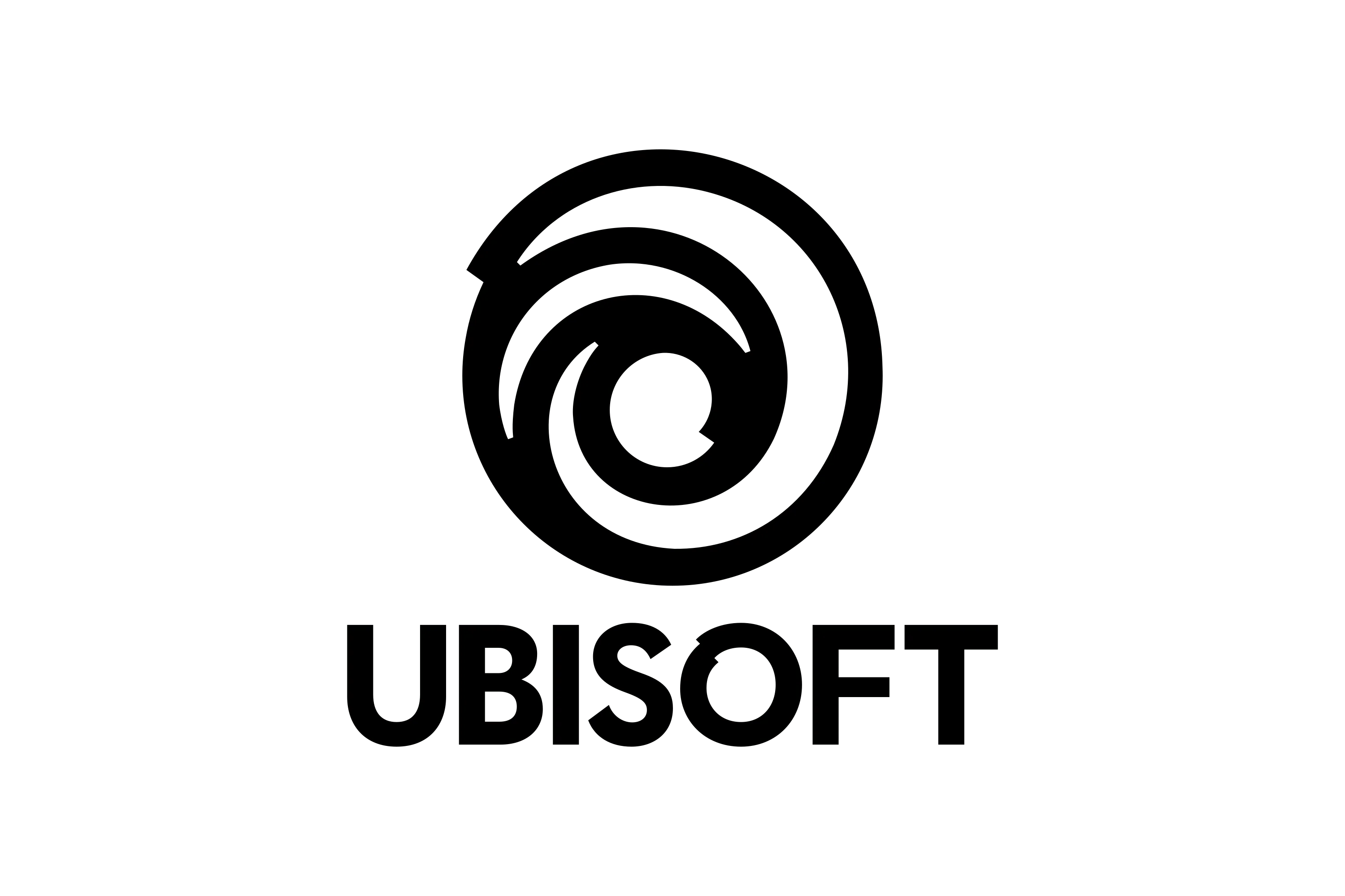 Ubisoft logo – gaming and technology client in Montreal served by Vision Security