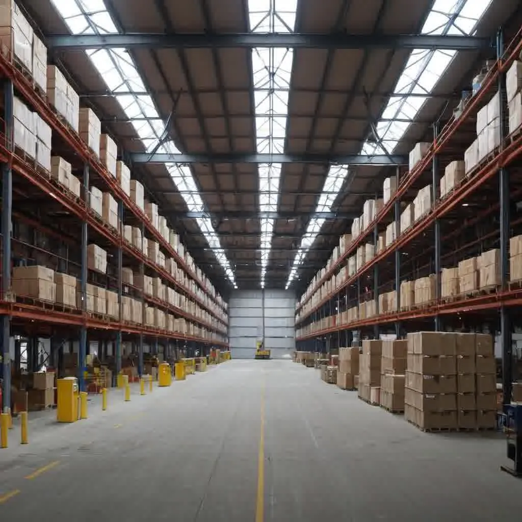 Warehouse security patrol