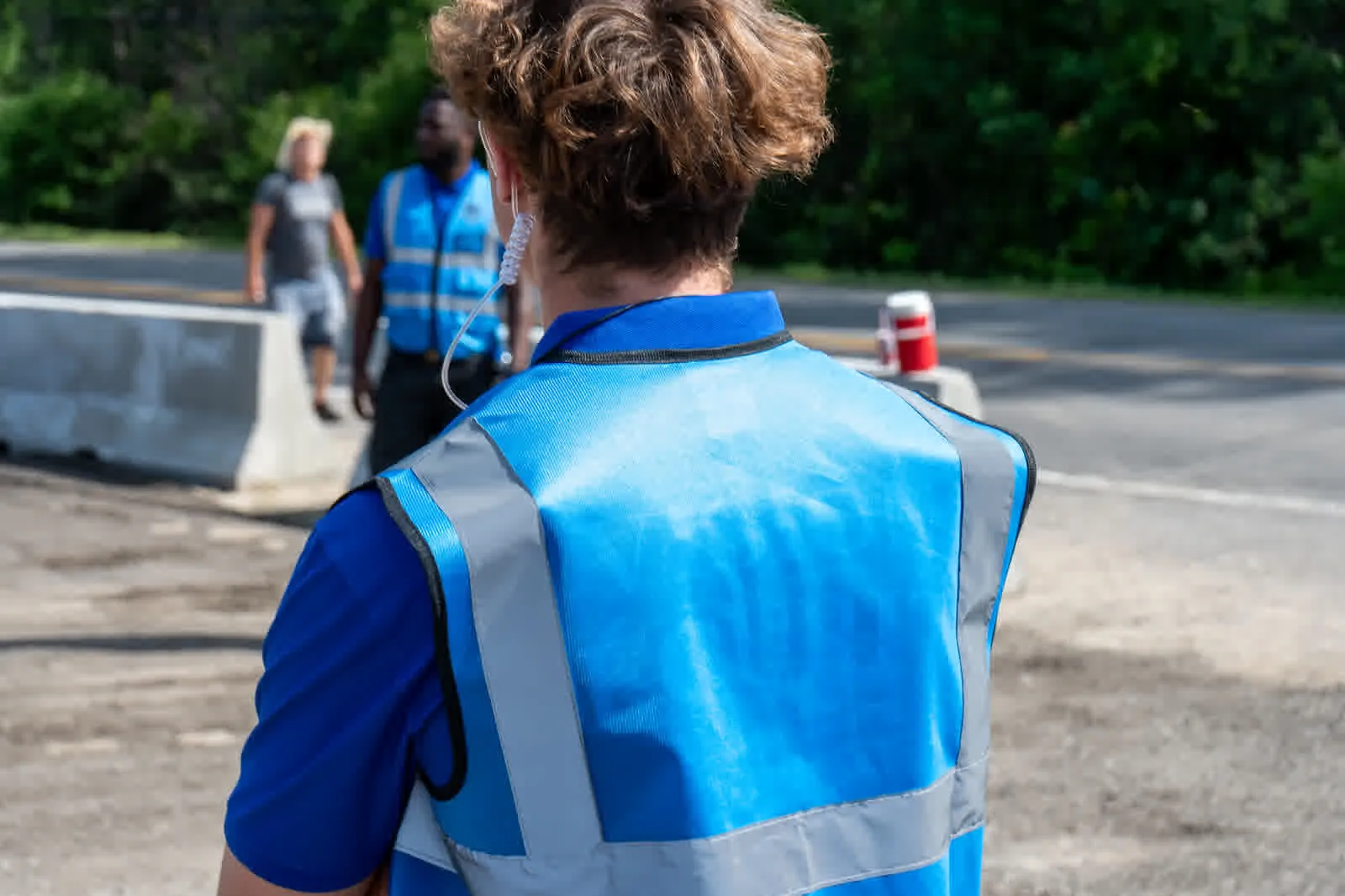 Digital incident report compiled for a construction project