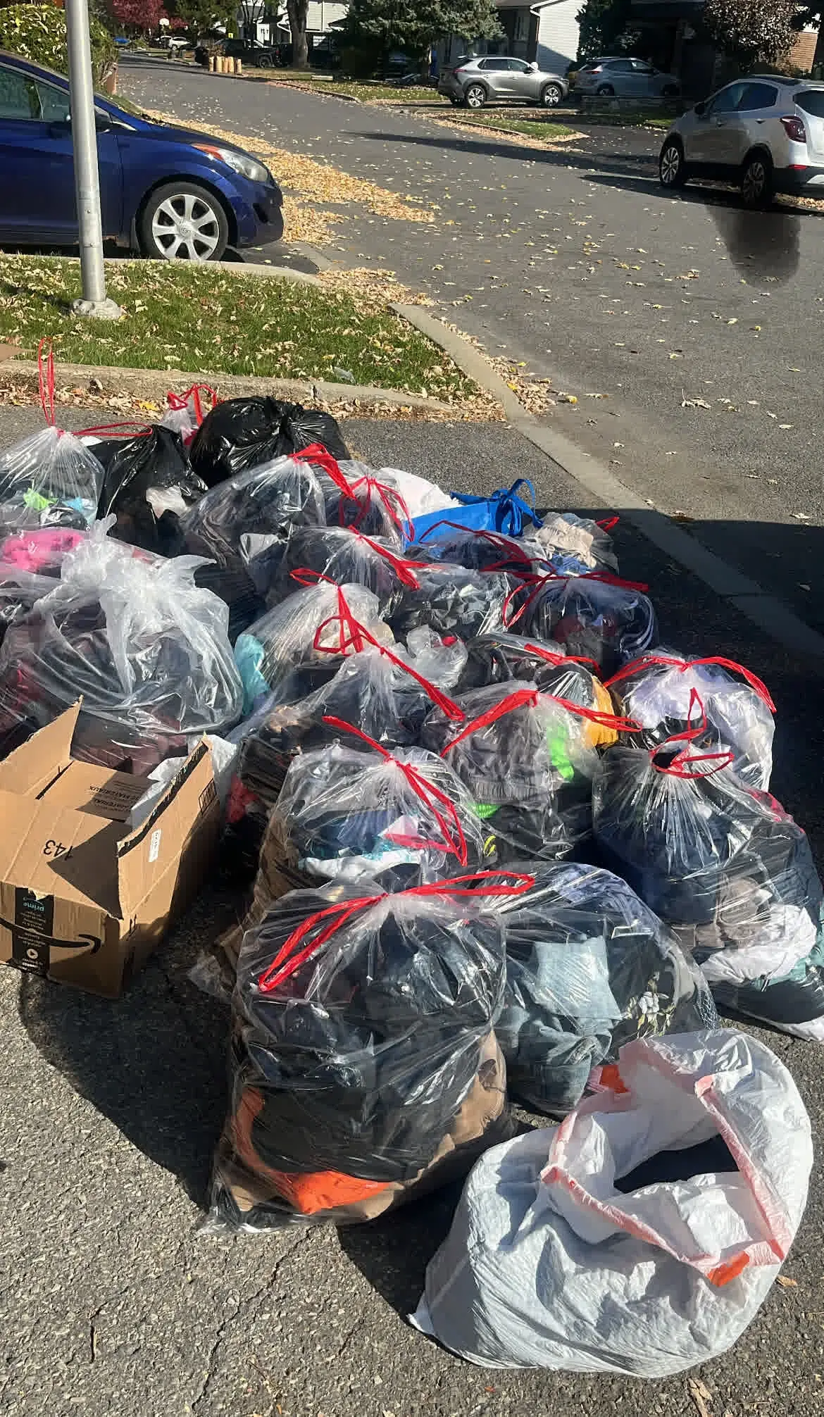 Vision Foundation volunteers at a community charity event