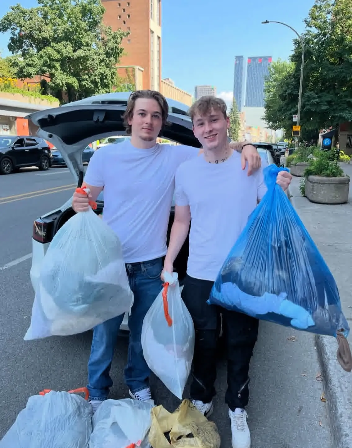 Vision Foundation team at a charitable giving event in Montreal